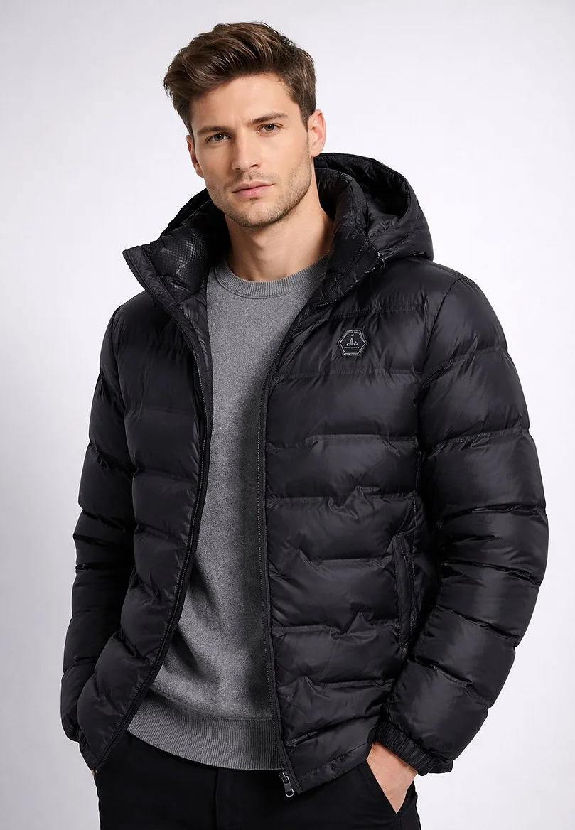 Campera Impermeable con capucha desmontable